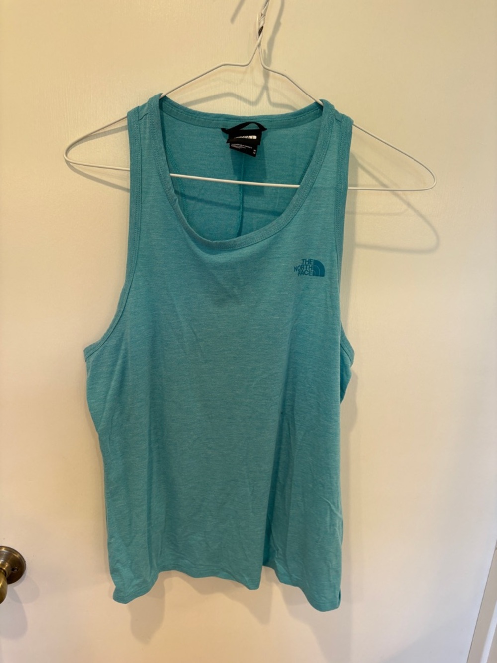 The North Face Teal Sleeveless Tank Top